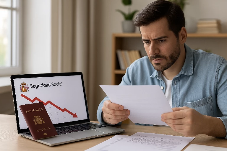 Falta de actividad laboral o cotización para renovar residencia en España - Gestión de Documentación Murcia.