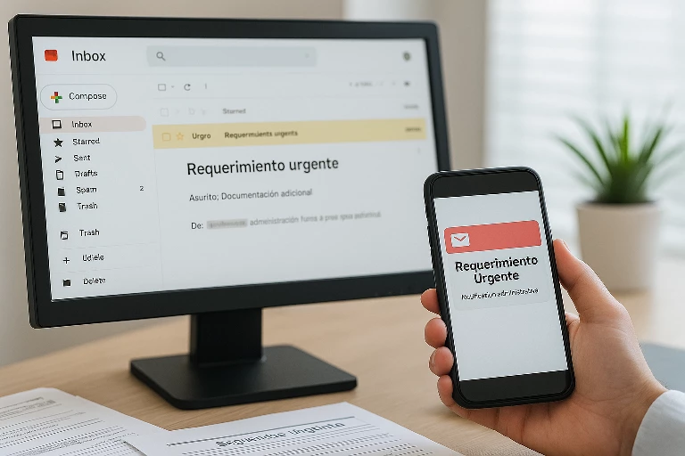 No responder a requerimientos de la administración (Extranjería) en España - Gestión de Documentación Murcia.