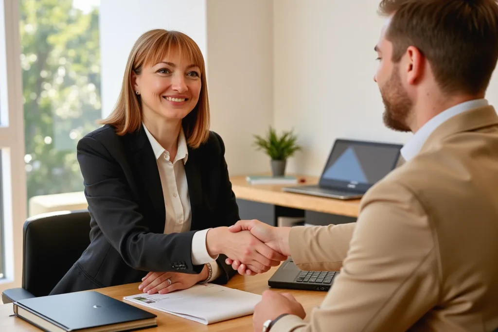 Asesoría de Gestión de Documentación en Murcia ayudando a cliente con su permiso de residencia.